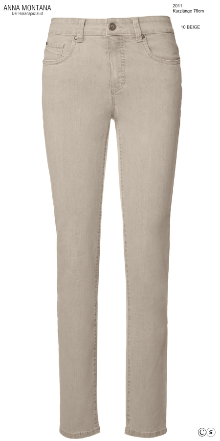 Reduces Julia 2012 / ER / Basic Normal long / Pants/Jeans in sizes 36 to 48 / Stretch/ANNA MONTANA